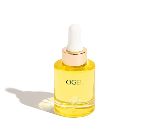 Elixir de Vitamina C THDA 20%% – Soro Facial de Vitamina C Certificado Orgânico – Soro Iluminador de Vitamina C para o Rosto - Ogee