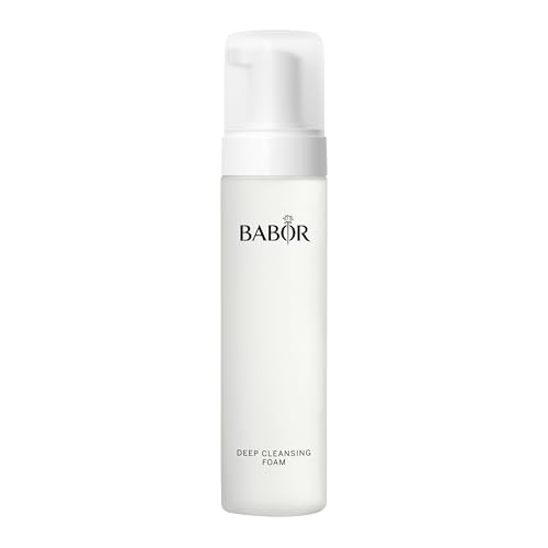 Espuma de Limpeza Profunda, Limpador Facial Suave Remove Impurezas e Equilibra a Hidratação, Hidratante com Glicerina, Deixa a Pele Macia - BABOR