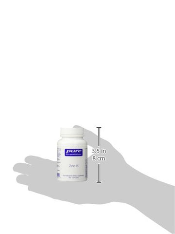 Suplemento de Zinco Picolinato 15 mg da Pure Encapsulations – Suporte ao Sistema Imunológico e Crescimento