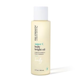Super C Body Bright Oil | Óleo Corporal Iluminador para Cuidados com a Pele, Clareia e Nutre | Marca Urban Skin Rx - Urban Skin Rx
