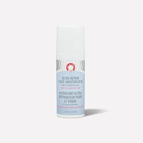 Ultra Repair Face Moisturizer – Loção Facial Hidratante Leve para Todos os Tipos de Pele, 50ml - First Aid Beauty
