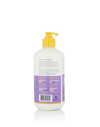 EveryDay Shea Loção Corporal, Suave para Bebês e Acima, Limpa Gentilmente a Pele e Acalma Crianças com Manteiga de Karité, Melissa e Óleo de Lavanda, Comércio Justo, Limão - Alaffia