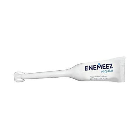 Enemeez Plus - Enemeez Regular 283mg Docusate Sodium Mini Enema – Alívio da Constipação, 35 Unidades (ENE00040)