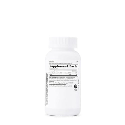 Vitamina D-3 50mcg, 180 Comprimidos, Suporte para Ossos e Dentes Saudáveis - GNC