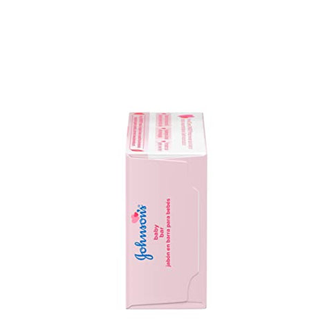 Johnson's Baby - Johnson’s Baby Sabonete em Barra, Suave para o Banho e Cuidados com a Pele do Bebê, Hipoalergênico e Testado por Dermatologistas, Livre de Parabenos, Ftalatos e Corantes, 85g (Embalagem com 6 unidades)