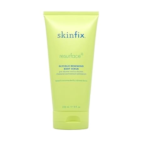 Resurface Scrub Renovador com Ácido Glicólico: Esfoliante Dupla Ação AHA BHA - Skinfix