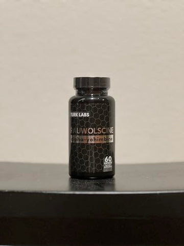 Rauwolscine (Alpha Yohimbine) Labs – Suprime o Apetite, Aumenta a Energia, Acelera o Metabolismo | 100% Natural e Eficaz - Turk
