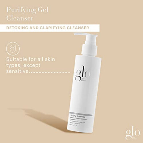 Purifying Gel Cleanser – Limpeza Facial com Ácido Salicílico e Niacinamida, Equilibra a Pele, Desobstrui Poros e Controla a Oleosidade - Glo Skin Beauty