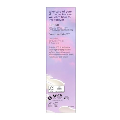 Beauty – Hidratante Diário FPS 50, Leve, Absorção Rápida, Combate Sinais de Envelhecimento, Amplo Espectro UVA/UVB, Químico, Hidratação Profunda - Pacifica