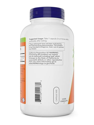 NOW Foods - Now Cayenne (Capsicum annuum) 500 mg, 360 Cápsulas Vegetais – Potente e Natural