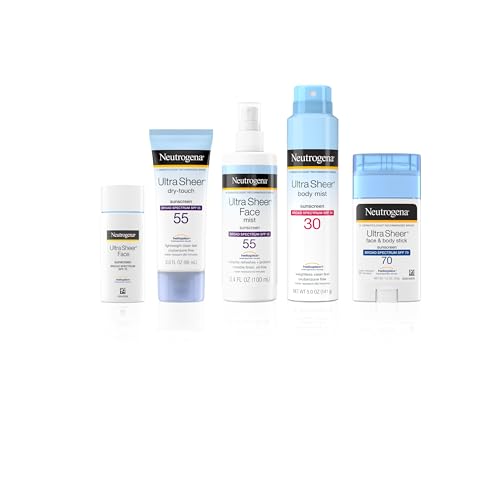 Ultra Sheer Body Mist Protetor Solar Spray FPS 30, Leve, Não Oleoso – 118 ml - Neutrogena