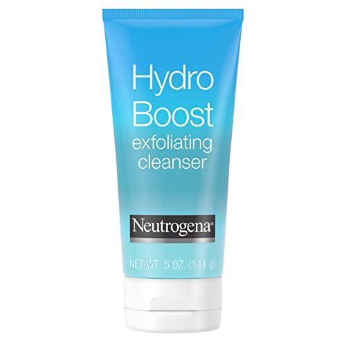 Hydro Boost Sabonete Facial Diário Esfoliante Suave com Ácido Hialurônico – Aumenta a Hidratação da Pele, Livre de Óleo - Neutrogena