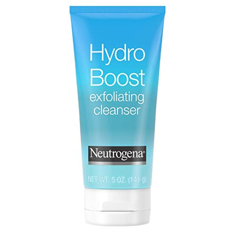 Hydro Boost Sabonete Facial Diário Esfoliante Suave com Ácido Hialurônico – Aumenta a Hidratação da Pele, Livre de Óleo - Neutrogena