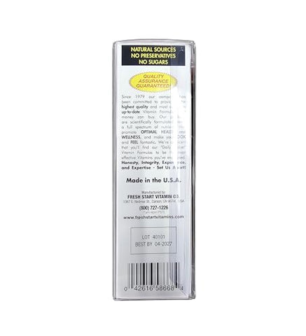 Fresh Start - Power Start Pacote Completo de Vitaminas Diárias | Suporte à Saúde Masculina, 10X Energia | Marca Power Start