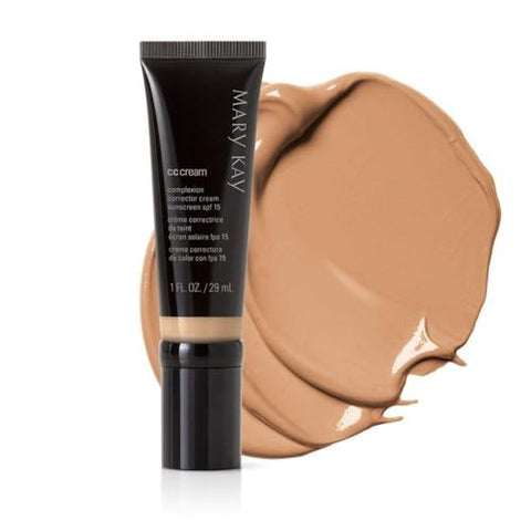 CC Cream Protetor Solar Amplo Espectro FPS ~ Médio a Profundo 30g - Mary Kay