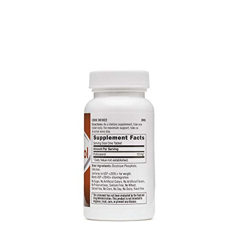 Policosanol 10 mg – 60 Comprimidos | Suplemento para Saúde Cardiovascular - GNC