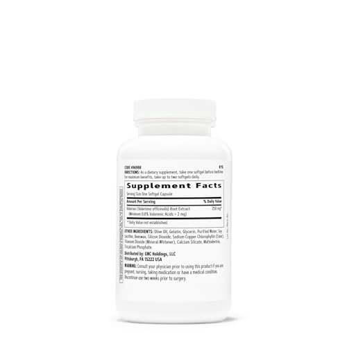 Select Raiz de Valeriana 250mg | 120 Cápsulas Softgel | Marca GNC - GNC