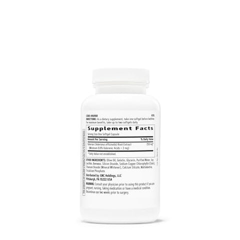 Select Raiz de Valeriana 250mg | 120 Cápsulas Softgel | Marca GNC - GNC