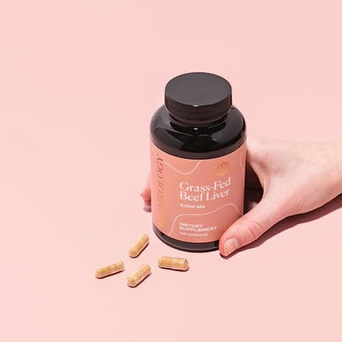 Biomeology - Cápsulas de Fígado de Gado Criado a Pasto (120 Unidades, 750mg) para Bem-Estar – Marca: [Nome da Marca]