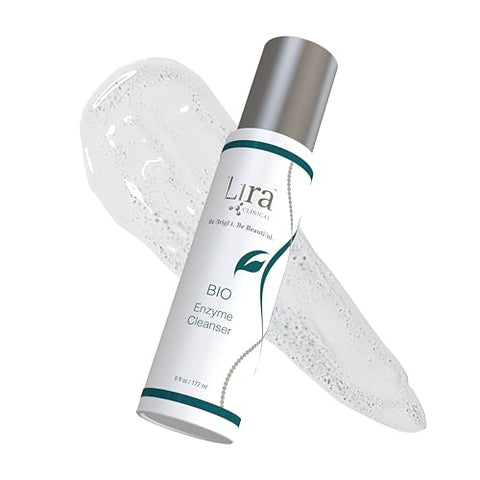 Bio Enzyme Face Cleanser – 180ml – Limpeza Facial Iluminadora e Anti-Envelhecimento com Células-Tronco Vegetais - Lira Clinical