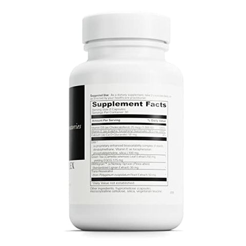 Labs BioDIM Complex – Suporte Hormonal com Vitamina D3, DIM, Extrato de Chá Verde, Vitamina E, Cálcio, HMRlignan | Complexo de Suporte Hormonal com Ingredientes Naturais - DAVINCI