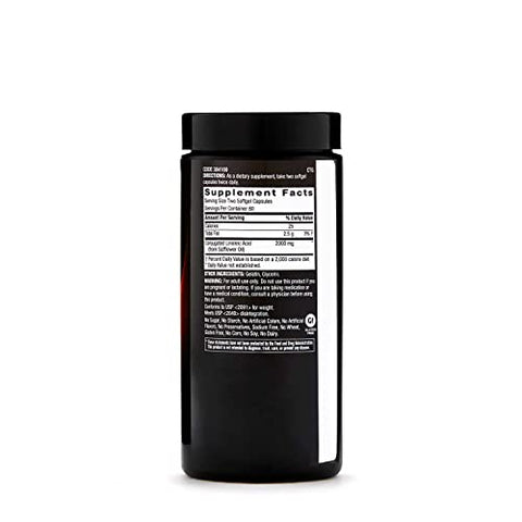 GNC - BodyDynamix CLA | Ácido Linoleico Conjugado | Energiza e Metaboliza Gorduras | Melhora Composição Corporal | 120 Cápsulas