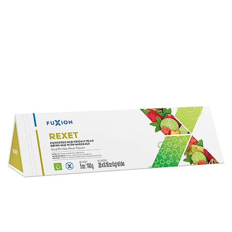 FuXion REXET: Mantenha a Função Metabólica Ótima do Fígado para o Bodybuilding, Promova a Função Depurativa do Sistema Digestivo (28 Sticks) - Cekaso