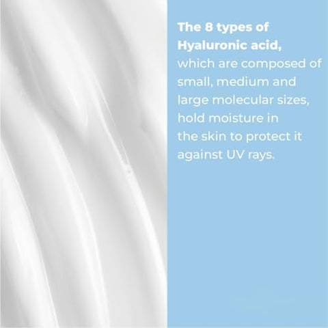 Isntre Hyaluronic Acid Watery Sun Gel 50ml x (2-PACK) + Brinde Toner Ácido Hialurônico Mini 20ml | Protetor Solar Facial | Cuidados com a Pele Coreana | Hidratante Facial