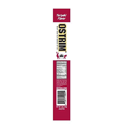 Beef: Snack Proteico de Carne Bovina – Alto Teor de Proteínas (30g) - Ostrim
