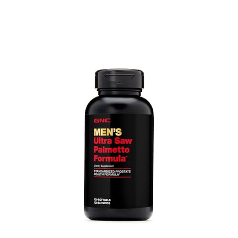 Fórmula Ultra Saw Palmetto para Homens – Saúde Masculina – 60 Cápsulas - GNC