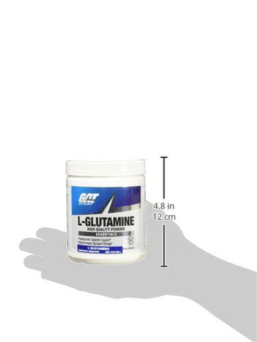 GAT SPORT - GAT Sport L-Glutamina Sem Sabor 300g – Embalagem de 10.58oz