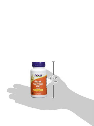 NOW Foods - Óleo de Groselha Negra Now Foods 500mg – 100 cápsulas (Pacote com 2)