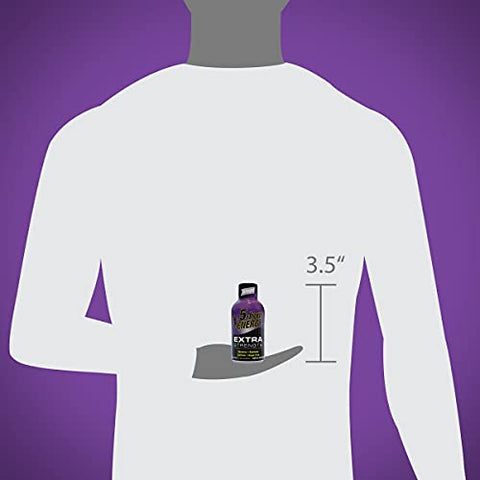 5-hour ENERGY - 5-Hour ENERGY Shots Extra Strength Sabor Uva – 30 Unidades | Energético de Ação Rápida