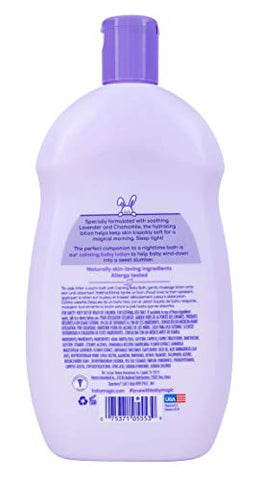 Loção Calmante Baby Magic 16.5oz, Lavanda – Hidratação e Relaxamento para o Bebê