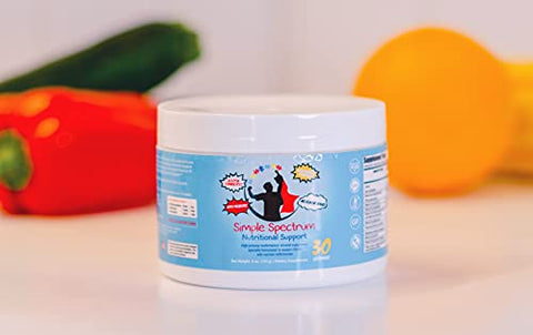 Suplemento Vitamínico Simple Spectrum, Suporte Nutricional, Sem Açúcares Adicionados ou Ingredientes Artificiais – 100g