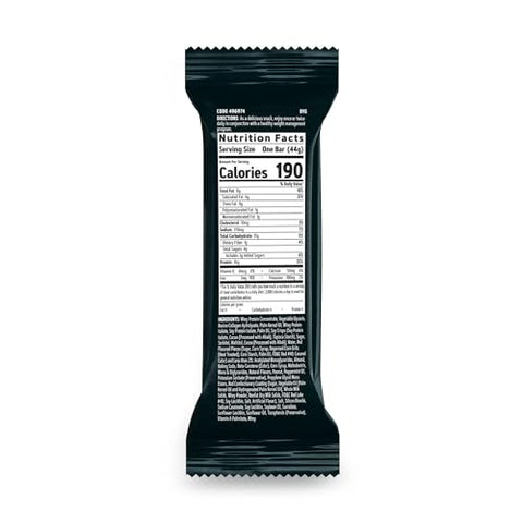 Total Lean Bar – Peppermint Mocha (9 Barras) | Energia e Sabor Delicioso | 180 Calorias | 12g Proteína | 5g Açúcar - GNC