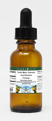 Fórmula Emagrecedora Extrato Líquido Glicerite (1:5) – Sabor Chocolate (30 ml, 2 Pacotes) - Terravita