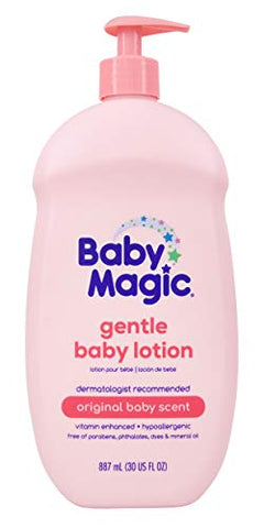 Loção Suave para Bebês Baby Magic | 30 ml (Pacote com 4) | Vitaminas