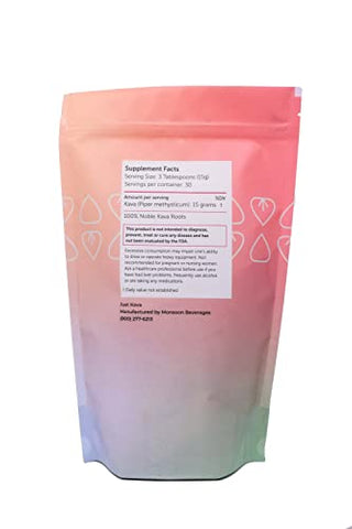 Just Kava - Fiji Kava – Suplemento Herbal 452g: Potencialize seu bem-estar com a marca líder em Kava