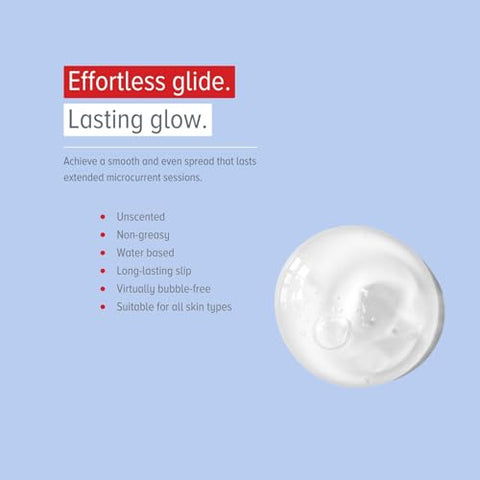 RED Medical Supplies - Gel Condutor de Microcorrente, 250mL – Duradouro, Não Oleoso, Hipoalergênico – Potencialize seu Aparelho Facial – 2 Frascos, 250mL cada