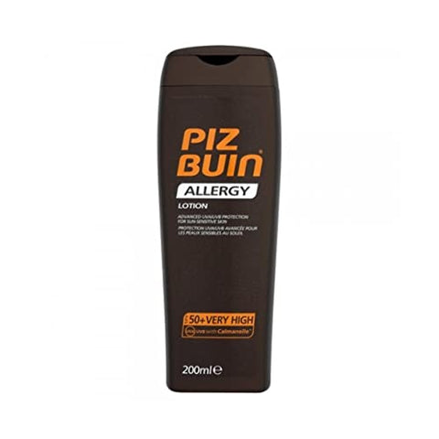 Piz Buin - PIZ BUIN Loção para Pele Sensível ao Sol SPF50 – 200ml / 6.8 oz. – Proteção Solar
