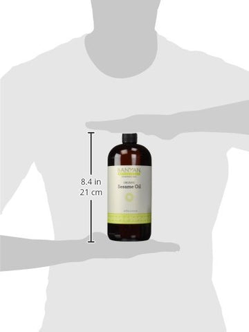 Óleo de Gergelim Orgânico Banyan Botanicals – 100ml (G) | Benefícios para a Saúde e Beleza