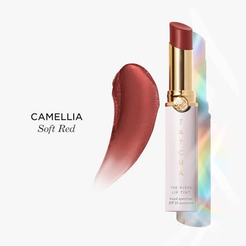 TATCHA - Protetor Labial Tonalizante Hidratante Kissu SPF 25 – Camellia | 4g
