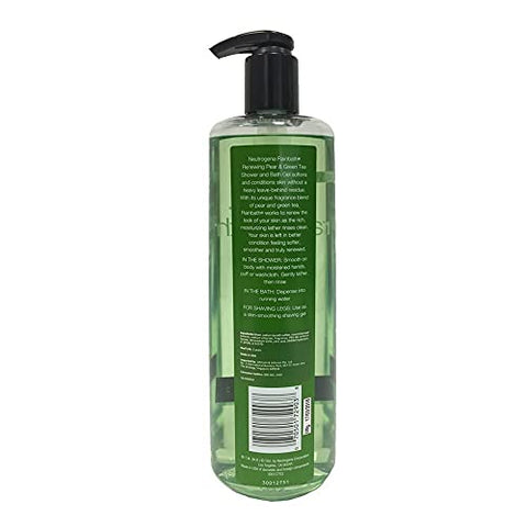Rainbath Gel de Banho e Ducha Renovador, Hidratante e Gel de Barbear com Espuma de Enxágue Limpo, Pera – 250ml - Neutrogena