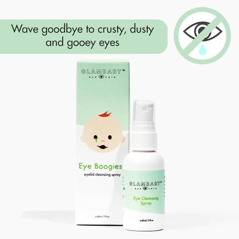 Eye Care – Spray de Limpeza para Pálpebras Eye Boogies™ | Não-Tóxico, Livre de Ardência  GlamBaby - GlamBaby