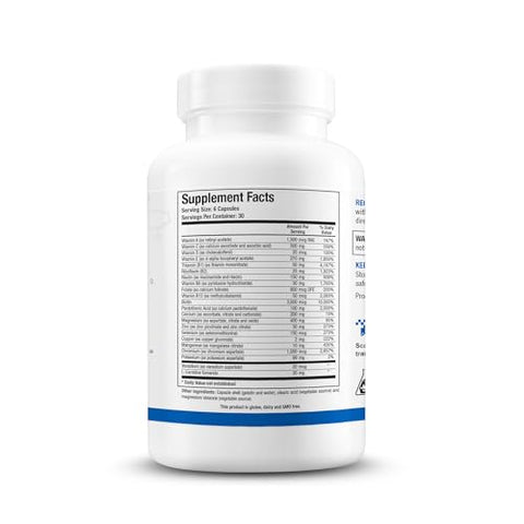 GlucoBalance – Suporte para Saúde Metabólica, Cromo, Vanádio, Lcarnitina 180 Cápsulas - Biotics Research