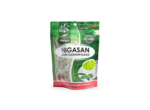 HANAN PERUVIAN SECRETS - Chá Herbal Higasan Hanan Segredos Peruanos | Desintoxicação Natural do Fígado | 50g | Auxilia na Limpeza do Fígado e Manutenção dos Níveis Saudáveis de Colesterol – Pack com 6 Unidades