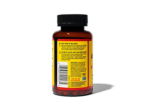 Cápsulas de Vinagre de Maçã Bragg – Vitamina D3