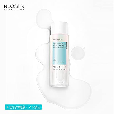 DERMALOGY by NEOGENLAB - NEOGEN DERMALOGY Real Ferment Micro Essence 150ml – Essência Facial Naturalmente Fermentada, Hidrata Instantaneamente e Proporciona Pele Saudável e Macia – Cuidados com a Pele Coreanos
