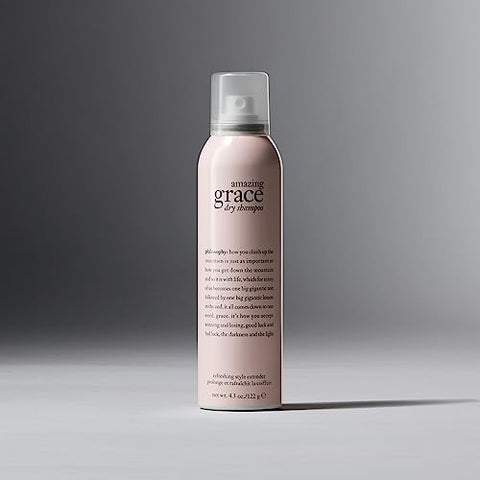 philosophy - Filosofia Amazing Grace Shampoo Seco, 4,3 fl oz (127 ml) – Cabelos Limpos e Perfumados
